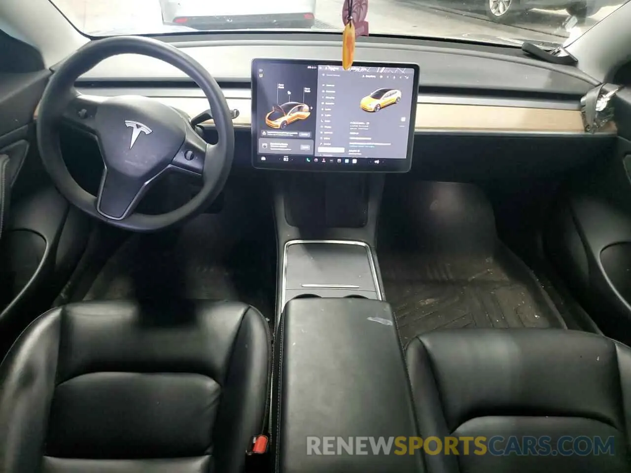 8 Photograph of a damaged car 5YJ3E1EB3MF848122 TESLA MODEL 3 2021