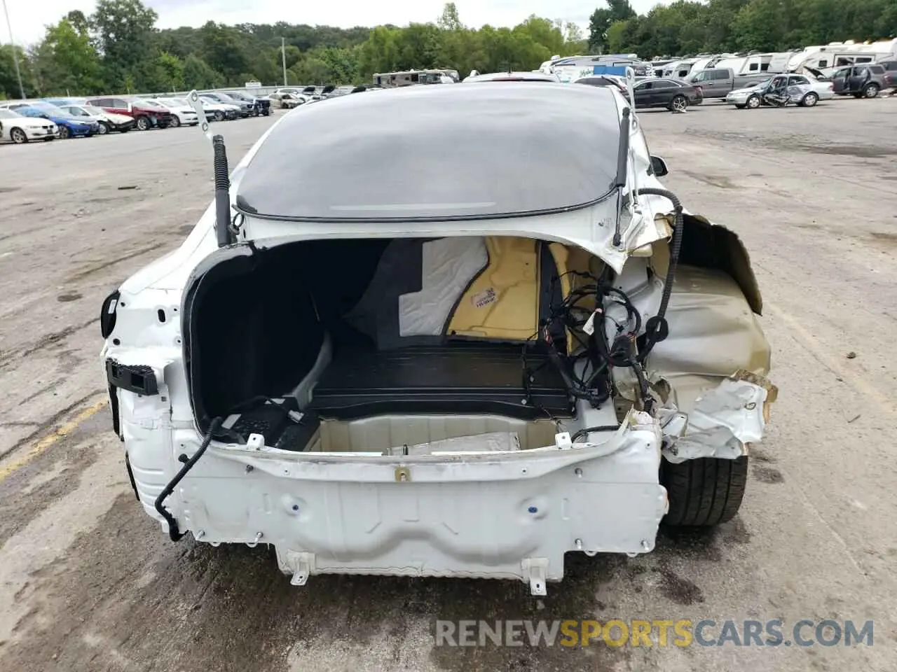 6 Photograph of a damaged car 5YJ3E1EB3MF871657 TESLA MODEL 3 2021