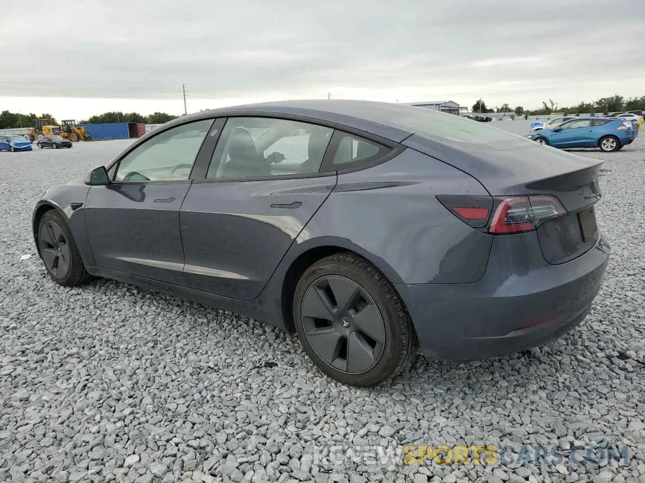2 Фотография поврежденного автомобиля 5YJ3E1EB3MF978630 TESLA MODEL 3 2021