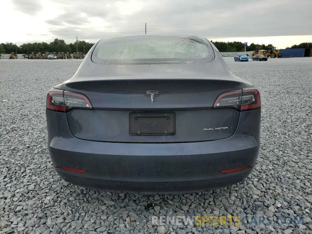 6 Фотография поврежденного автомобиля 5YJ3E1EB3MF978630 TESLA MODEL 3 2021
