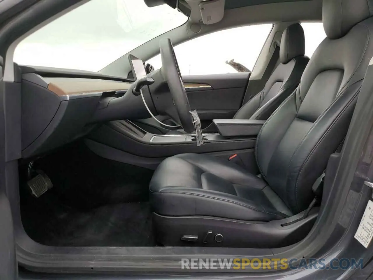7 Фотография поврежденного автомобиля 5YJ3E1EB3MF978630 TESLA MODEL 3 2021