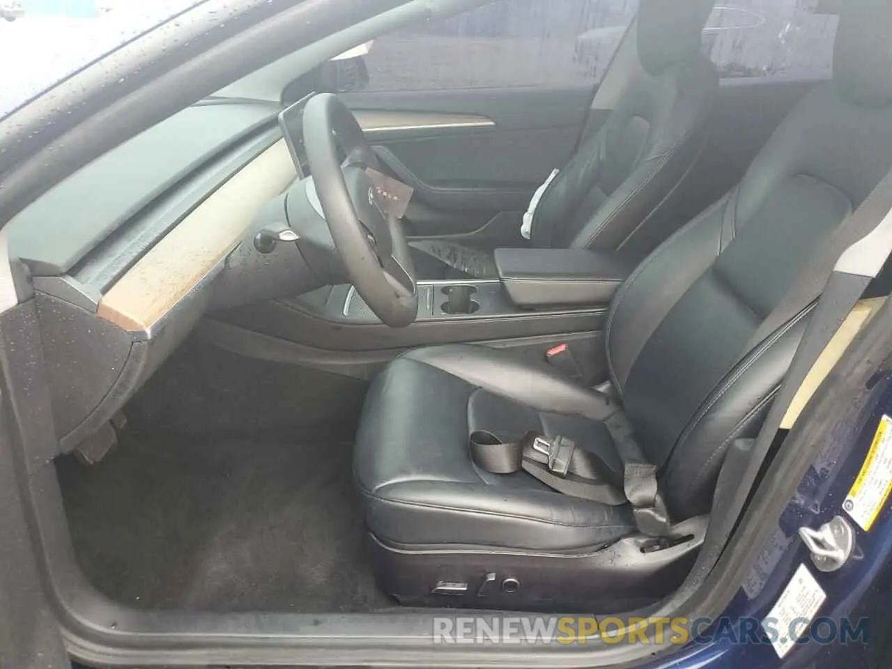 7 Photograph of a damaged car 5YJ3E1EB3MF980135 TESLA MODEL 3 2021