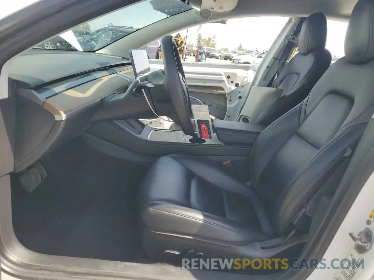 7 Photograph of a damaged car 5YJ3E1EB4MF002906 TESLA MODEL 3 2021