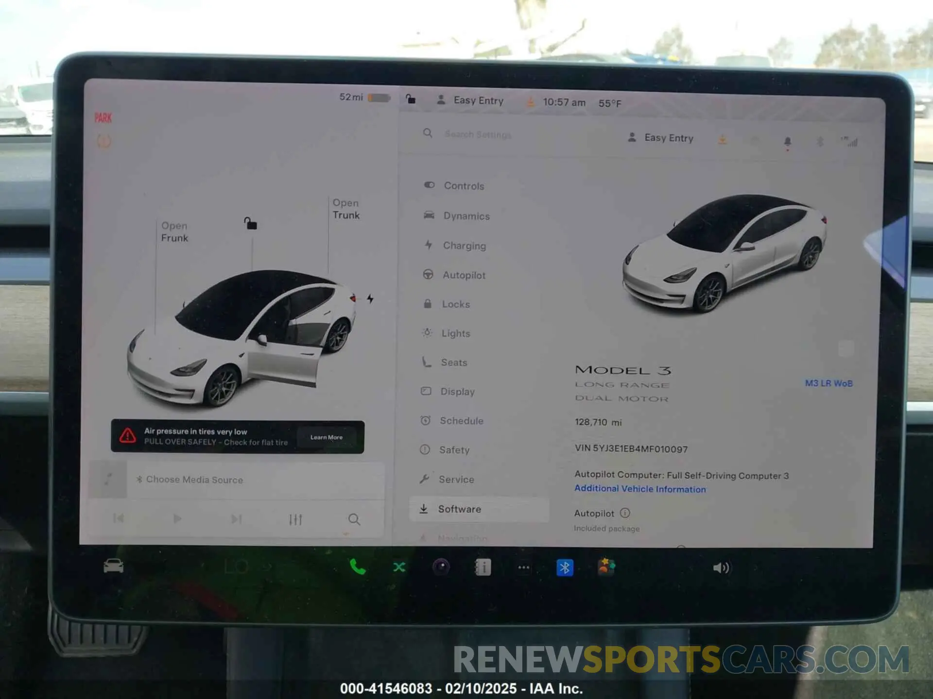 7 Photograph of a damaged car 5YJ3E1EB4MF010097 TESLA MODEL 3 2021