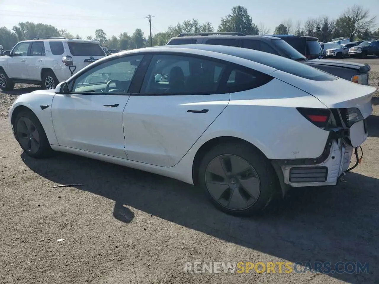 2 Фотография поврежденного автомобиля 5YJ3E1EB4MF052429 TESLA MODEL 3 2021