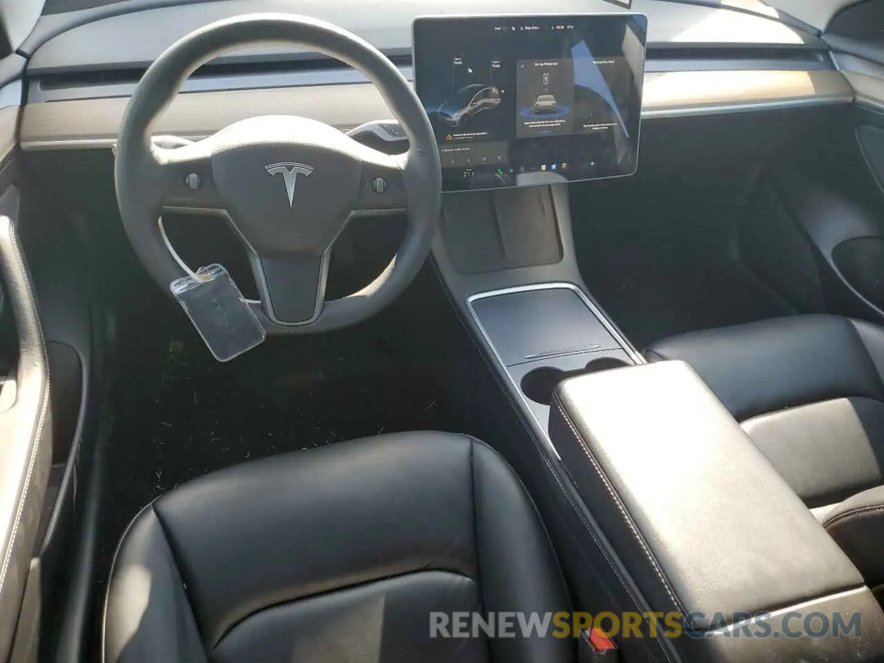 8 Фотография поврежденного автомобиля 5YJ3E1EB4MF052429 TESLA MODEL 3 2021