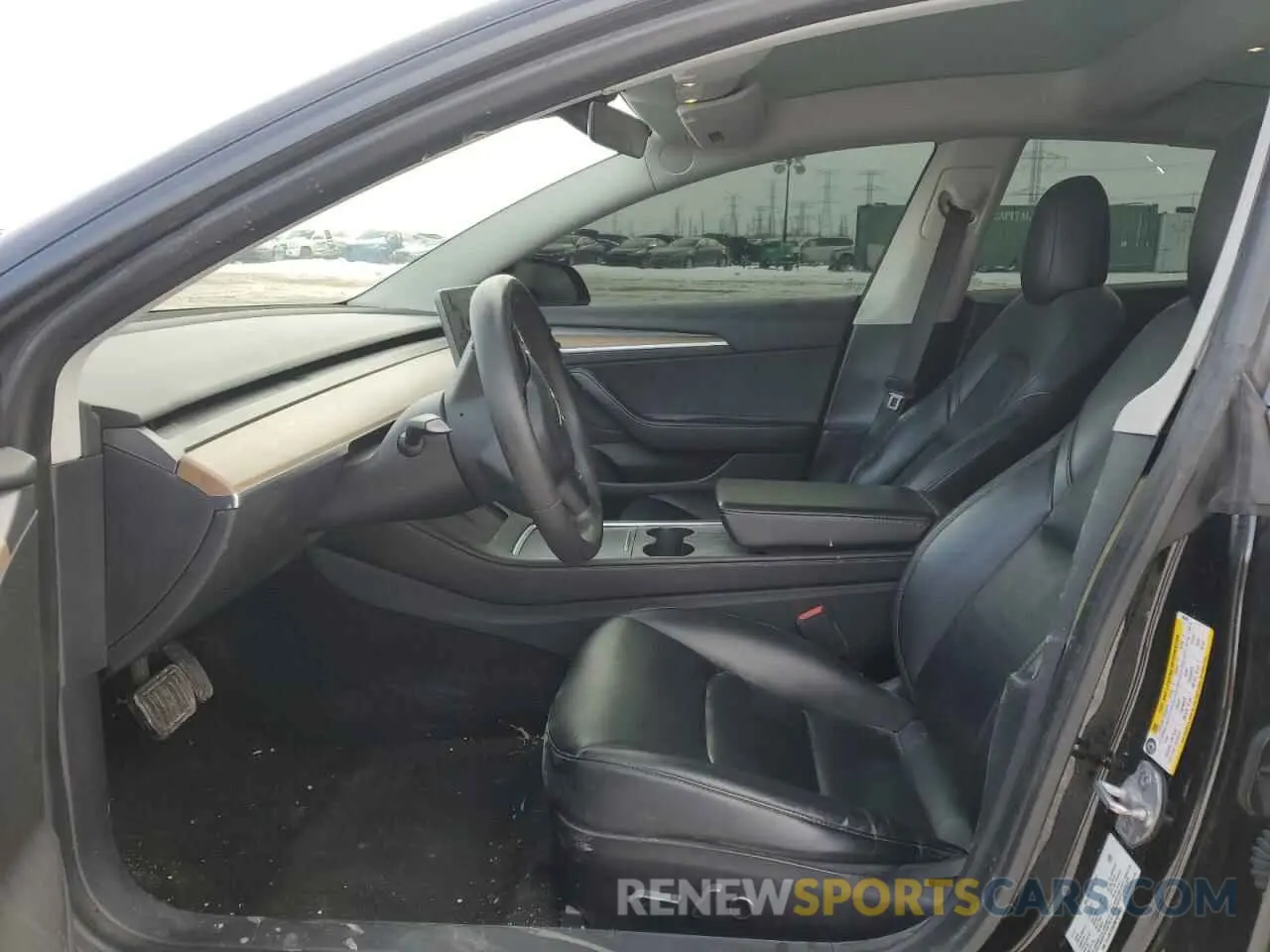 7 Photograph of a damaged car 5YJ3E1EB4MF064662 TESLA MODEL 3 2021