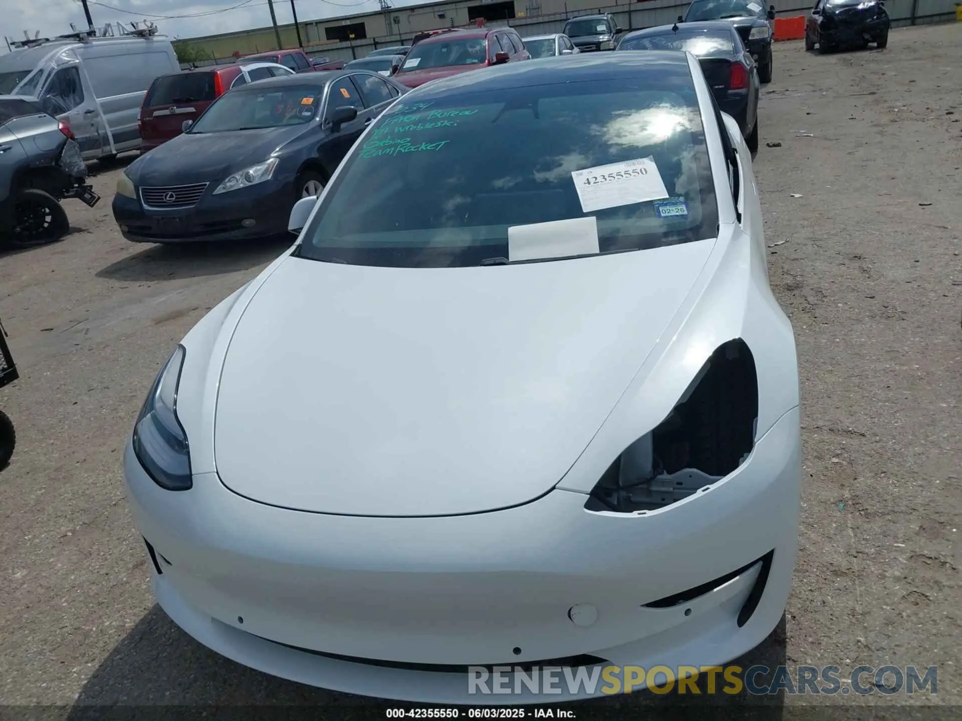 10 Фотография поврежденного автомобиля 5YJ3E1EB4MF850459 TESLA MODEL 3 2021
