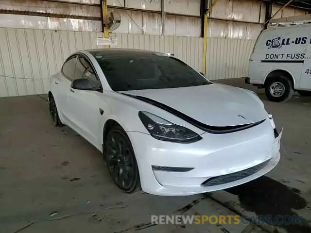 11 Фотография поврежденного автомобиля 5YJ3E1EB4MF938427 TESLA MODEL 3 2021