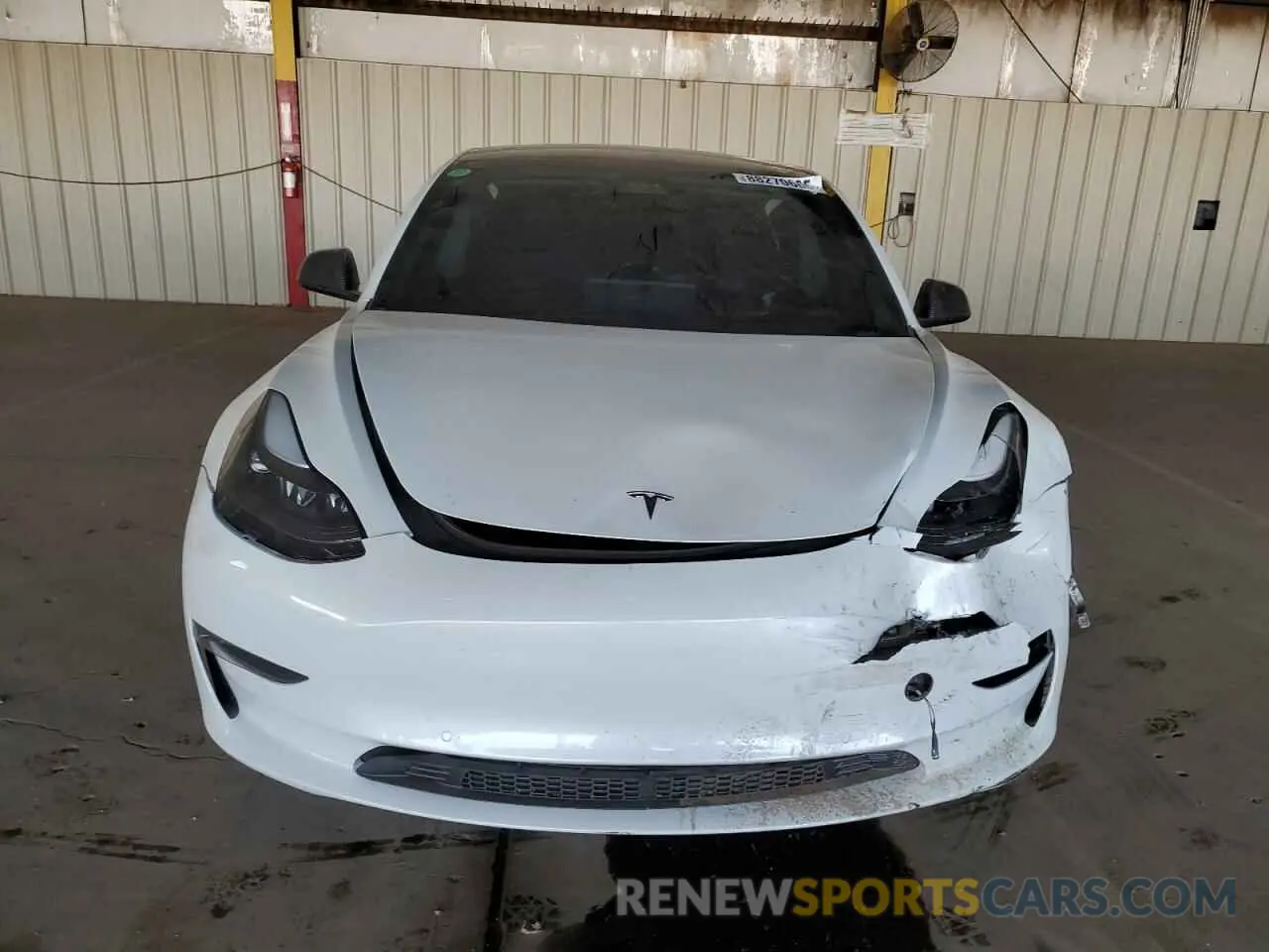 5 Фотография поврежденного автомобиля 5YJ3E1EB4MF938427 TESLA MODEL 3 2021