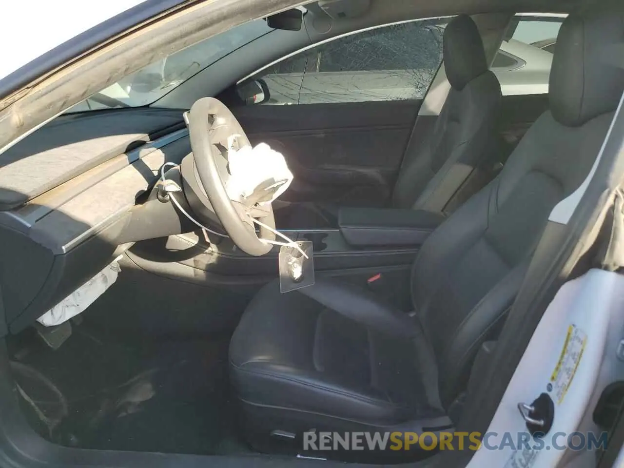 7 Фотография поврежденного автомобиля 5YJ3E1EB4MF938427 TESLA MODEL 3 2021