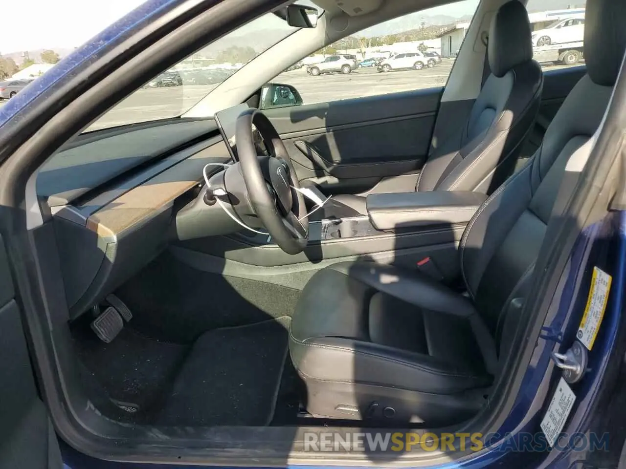 7 Photograph of a damaged car 5YJ3E1EB4MF941716 TESLA MODEL 3 2021