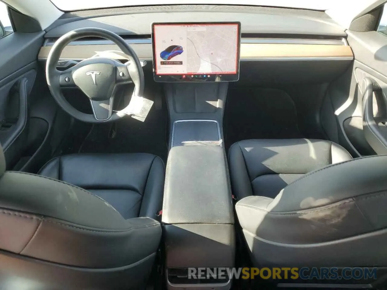 8 Photograph of a damaged car 5YJ3E1EB4MF941716 TESLA MODEL 3 2021