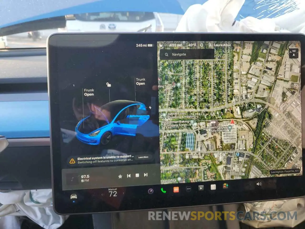 9 Photograph of a damaged car 5YJ3E1EB4MF992133 TESLA MODEL 3 2021