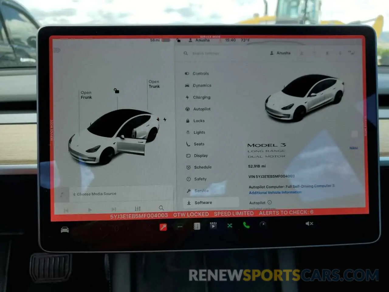 9 Фотография поврежденного автомобиля 5YJ3E1EB5MF004003 TESLA MODEL 3 2021