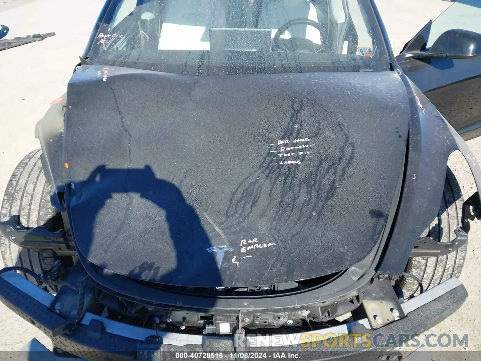 10 Photograph of a damaged car 5YJ3E1EB5MF858618 TESLA MODEL 3 2021