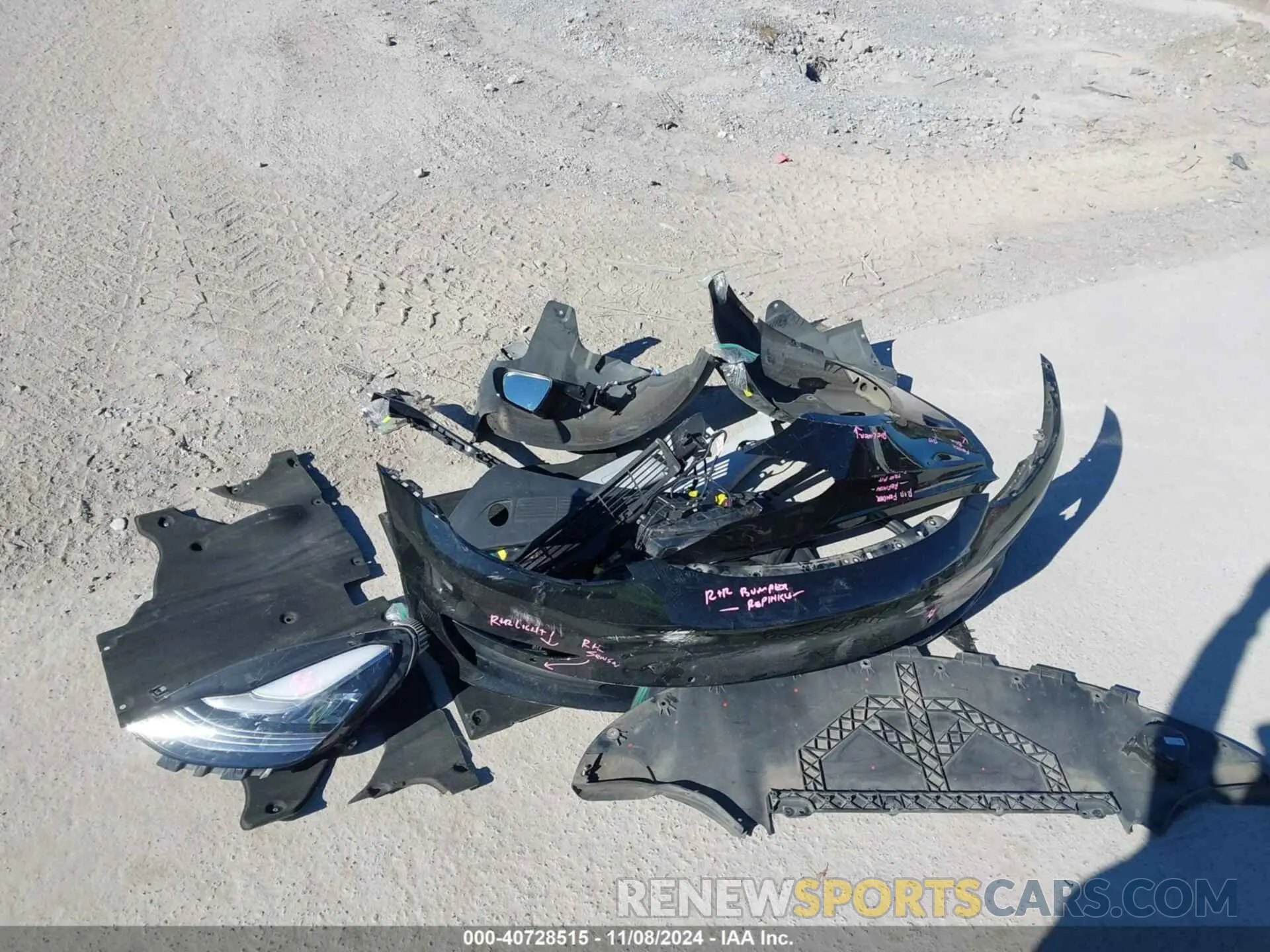 12 Photograph of a damaged car 5YJ3E1EB5MF858618 TESLA MODEL 3 2021