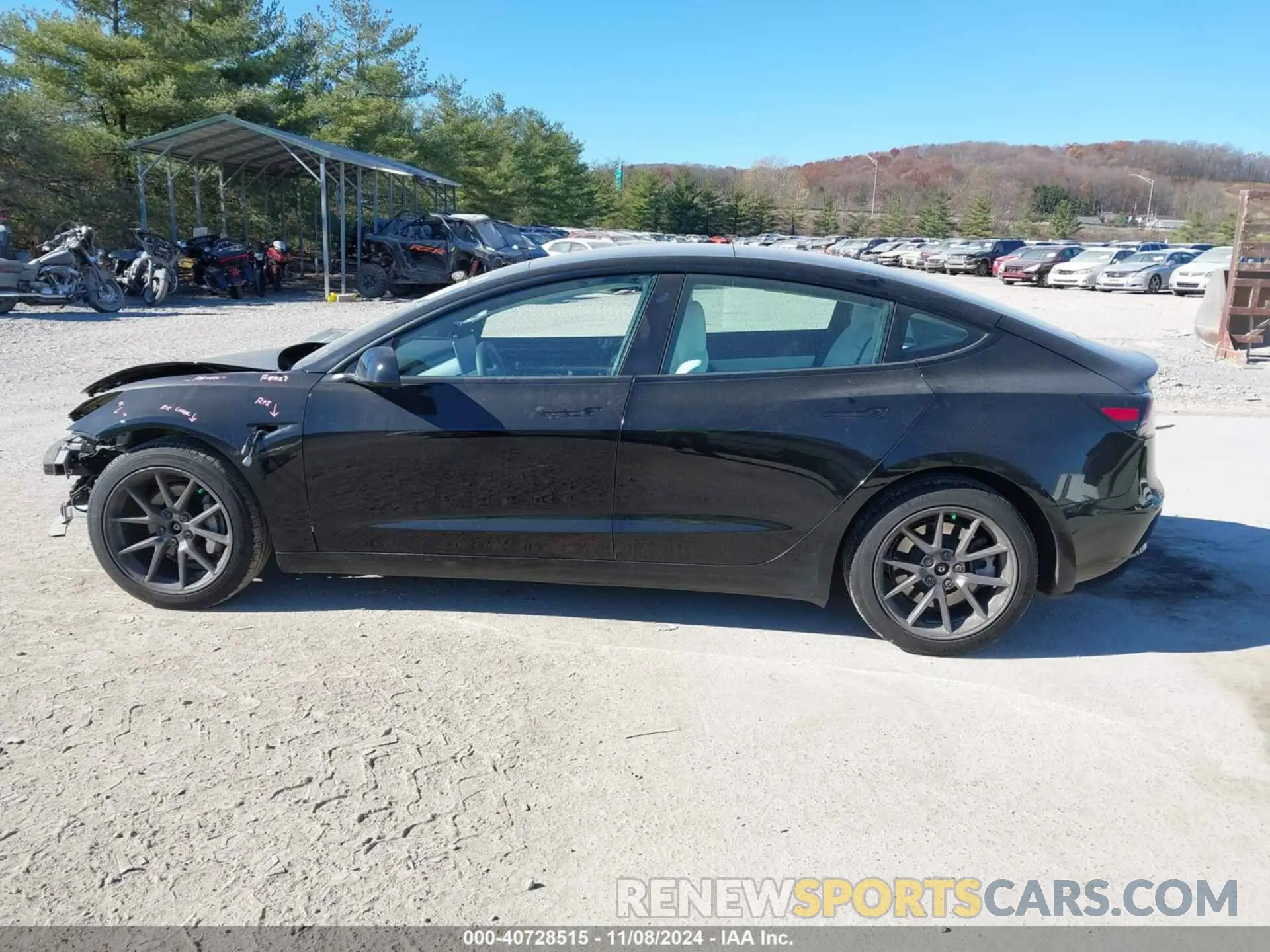 15 Photograph of a damaged car 5YJ3E1EB5MF858618 TESLA MODEL 3 2021