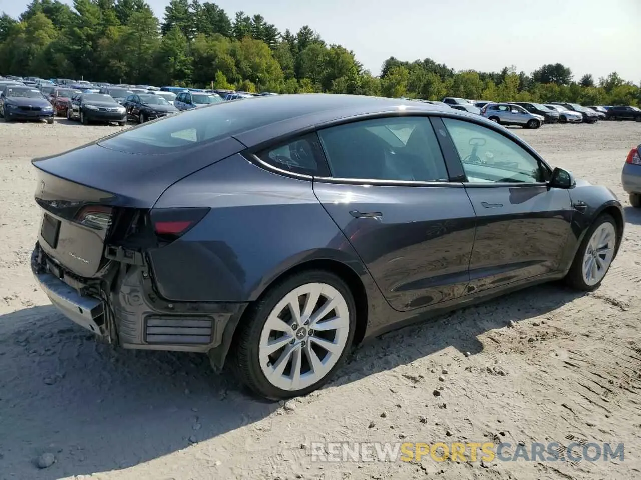3 Фотография поврежденного автомобиля 5YJ3E1EB5MF980704 TESLA MODEL 3 2021