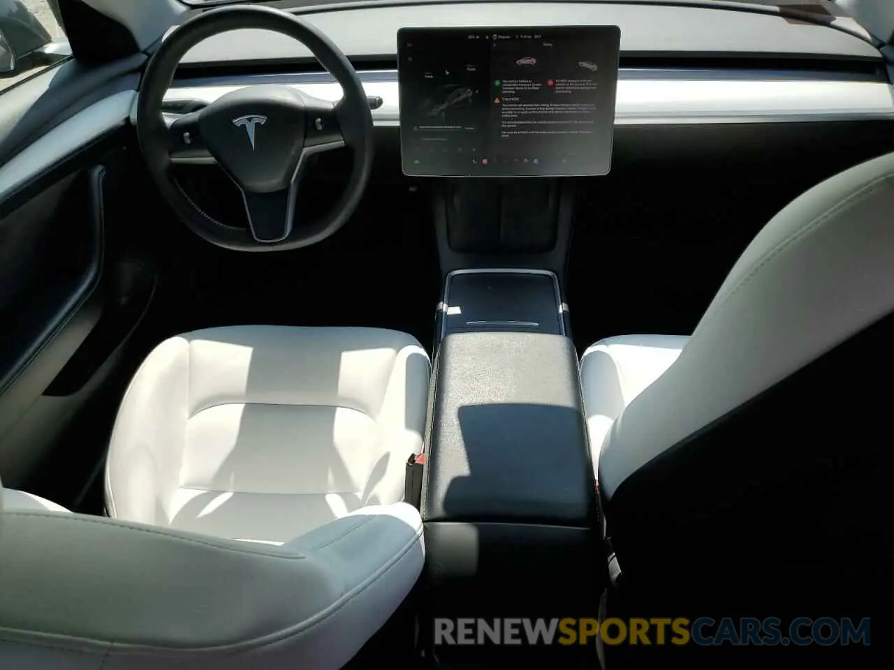 8 Фотография поврежденного автомобиля 5YJ3E1EB5MF980704 TESLA MODEL 3 2021