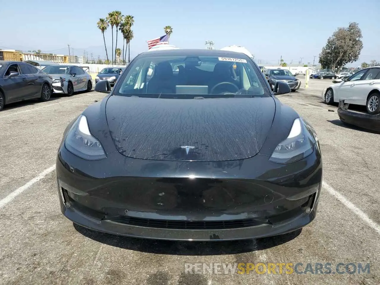 5 Фотография поврежденного автомобиля 5YJ3E1EB6MF002955 TESLA MODEL 3 2021