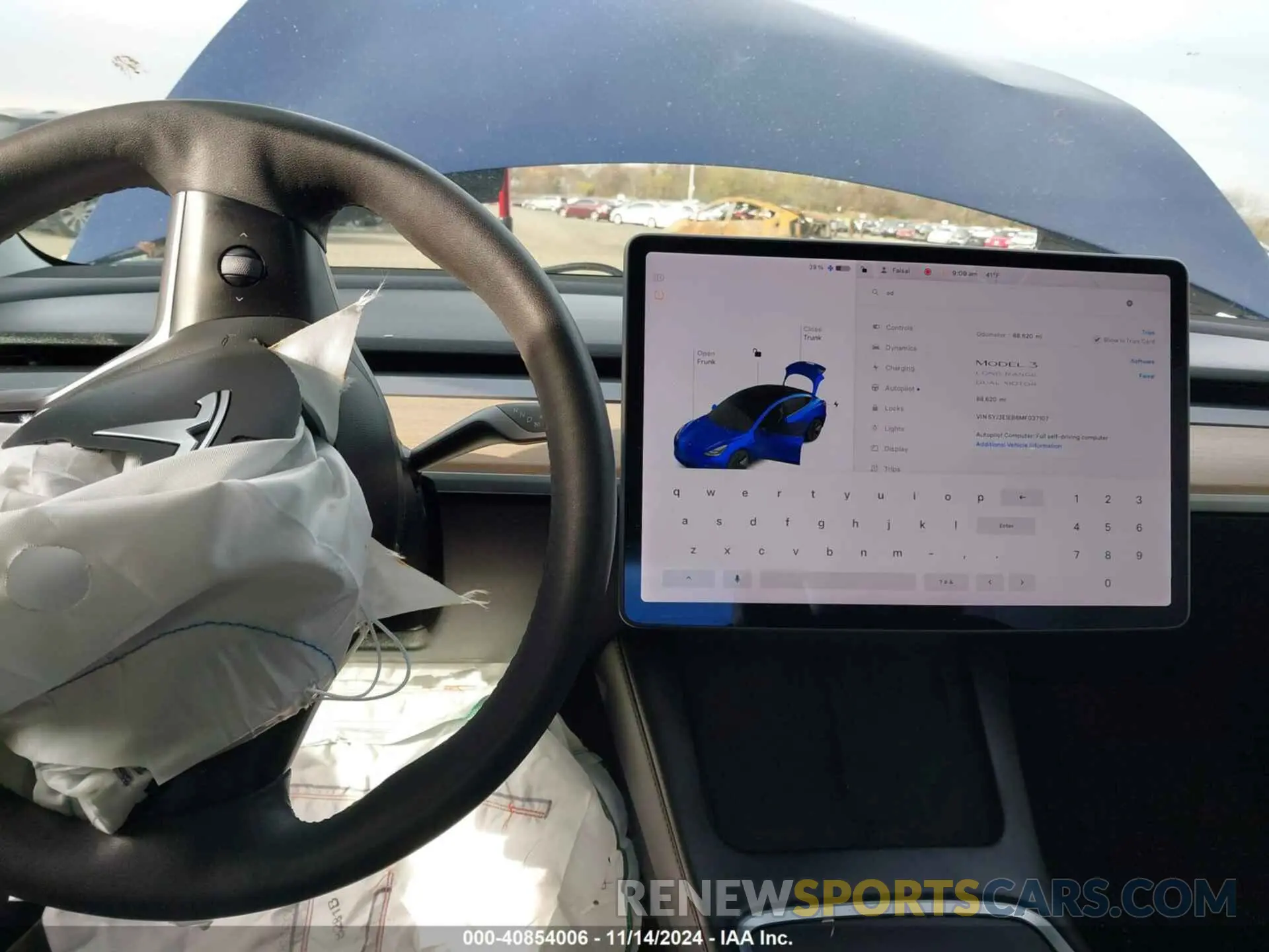 18 Фотография поврежденного автомобиля 5YJ3E1EB6MF037107 TESLA MODEL 3 2021