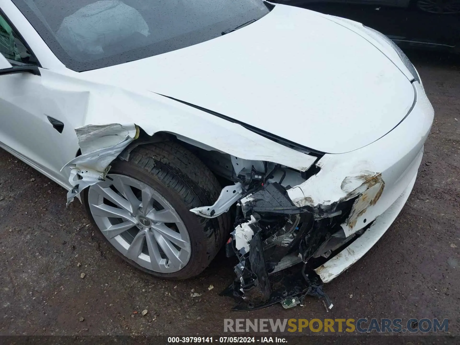 6 Photograph of a damaged car 5YJ3E1EB6MF048950 TESLA MODEL 3 2021