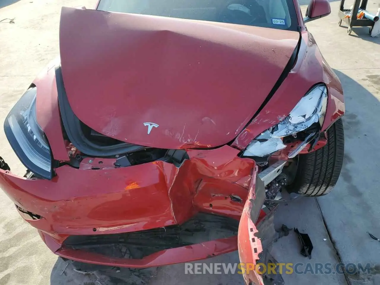 11 Фотография поврежденного автомобиля 5YJ3E1EB6MF859700 TESLA MODEL 3 2021