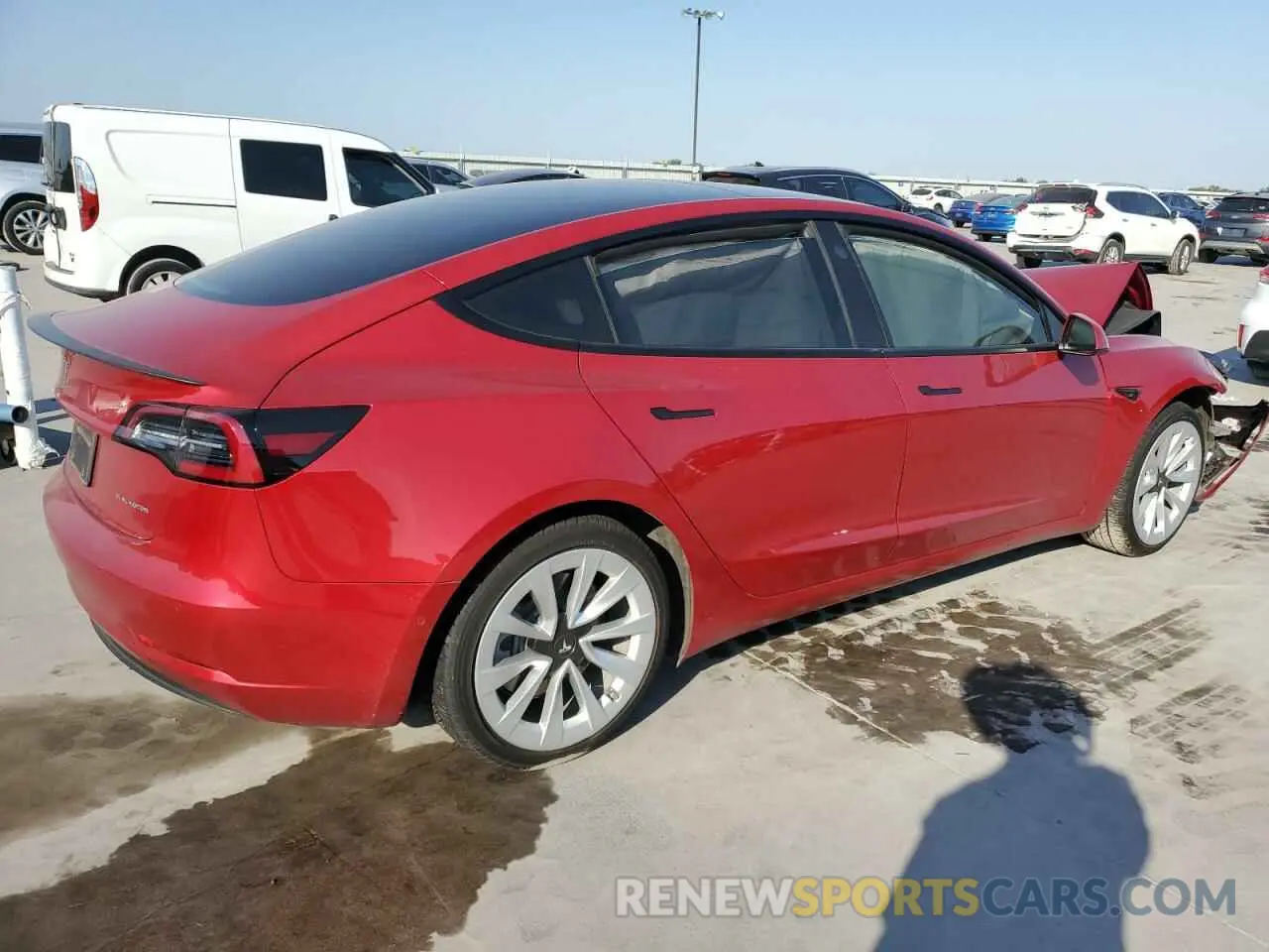 3 Фотография поврежденного автомобиля 5YJ3E1EB6MF859700 TESLA MODEL 3 2021