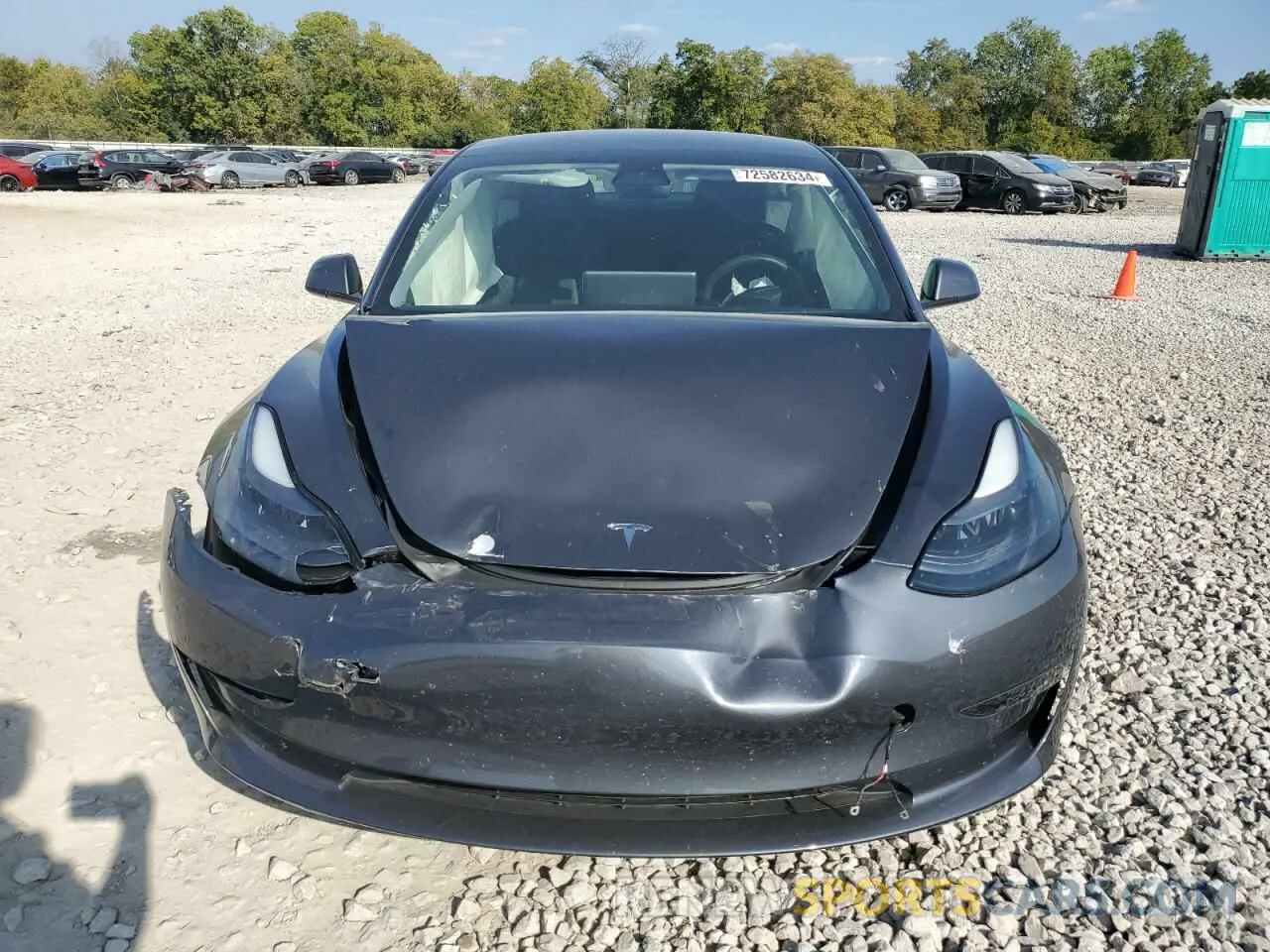 5 Photograph of a damaged car 5YJ3E1EB6MF974846 TESLA MODEL 3 2021