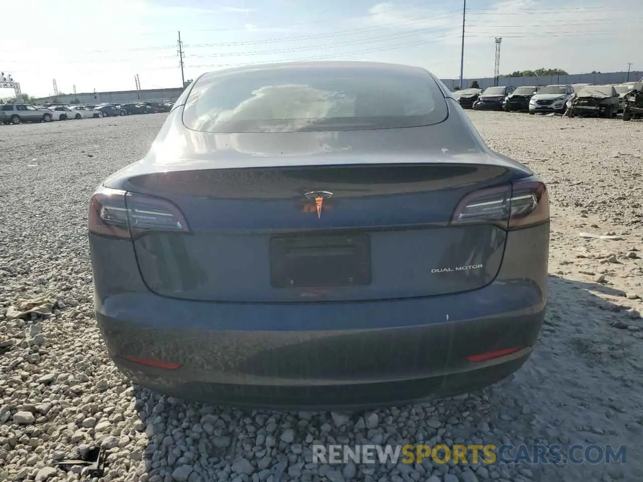 6 Photograph of a damaged car 5YJ3E1EB6MF974846 TESLA MODEL 3 2021