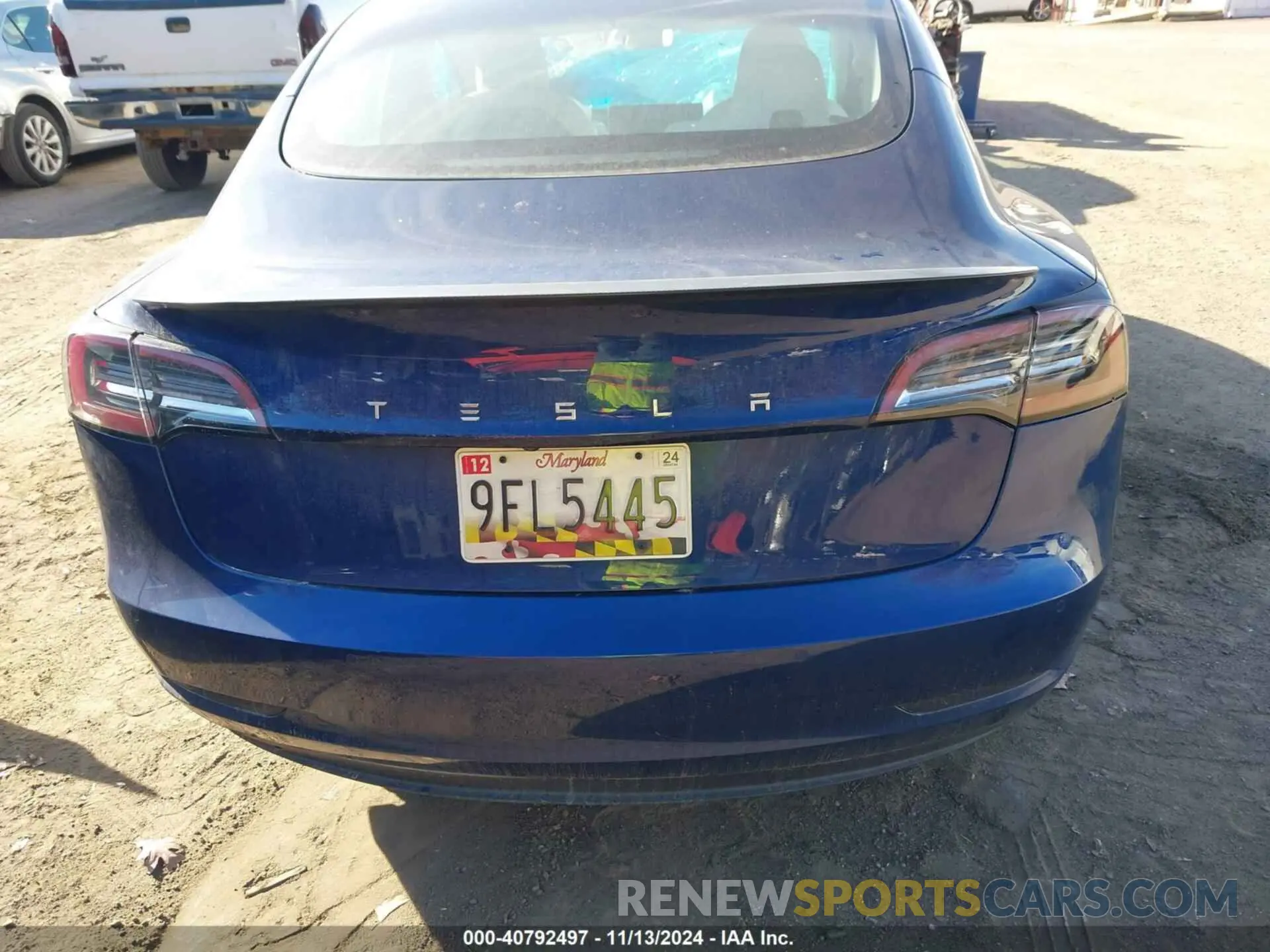 16 Photograph of a damaged car 5YJ3E1EB6MF980744 TESLA MODEL 3 2021