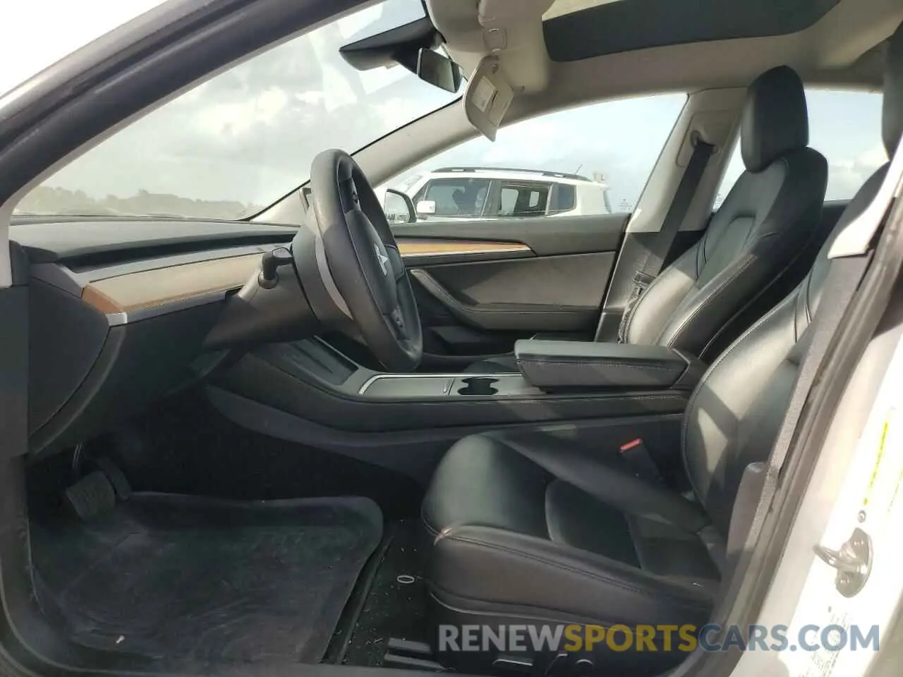 7 Фотография поврежденного автомобиля 5YJ3E1EB6MF988326 TESLA MODEL 3 2021