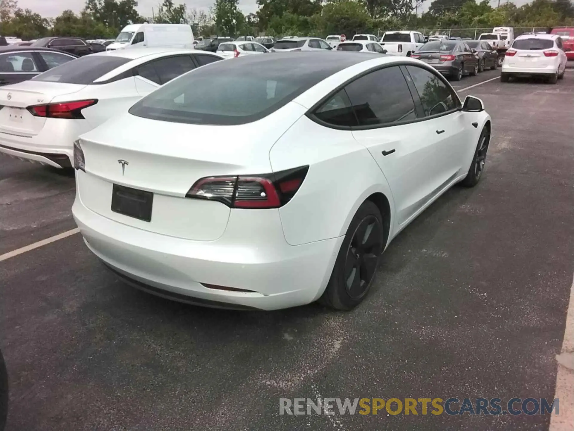 9 Фотография поврежденного автомобиля 5YJ3E1EB6MF988391 TESLA MODEL 3 2021