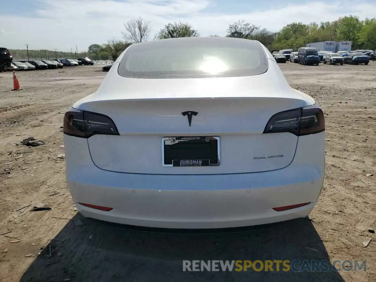 6 Photograph of a damaged car 5YJ3E1EB7MF034152 TESLA MODEL 3 2021