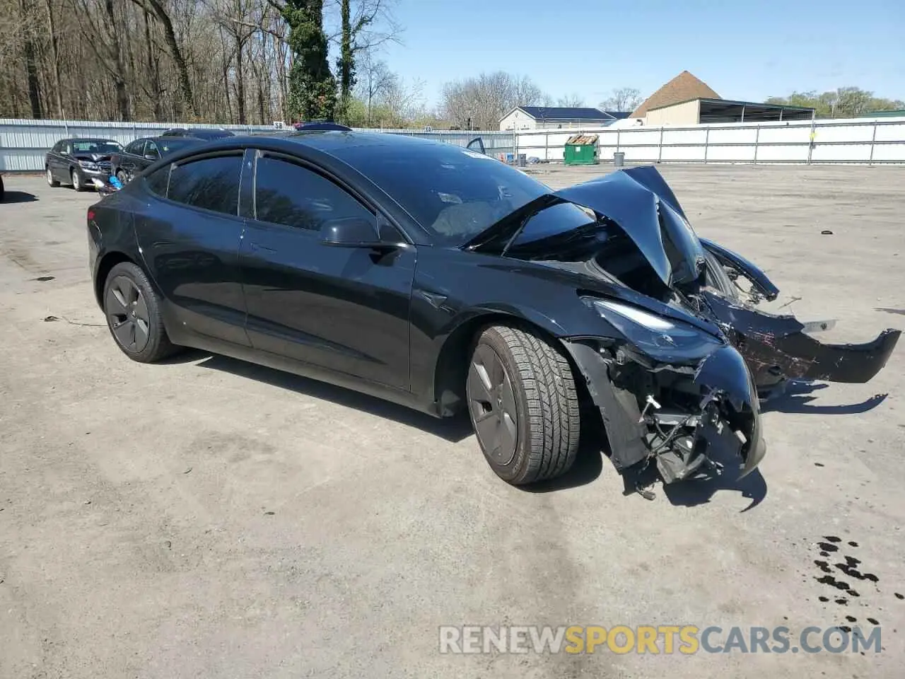 4 Фотография поврежденного автомобиля 5YJ3E1EB7MF035544 TESLA MODEL 3 2021