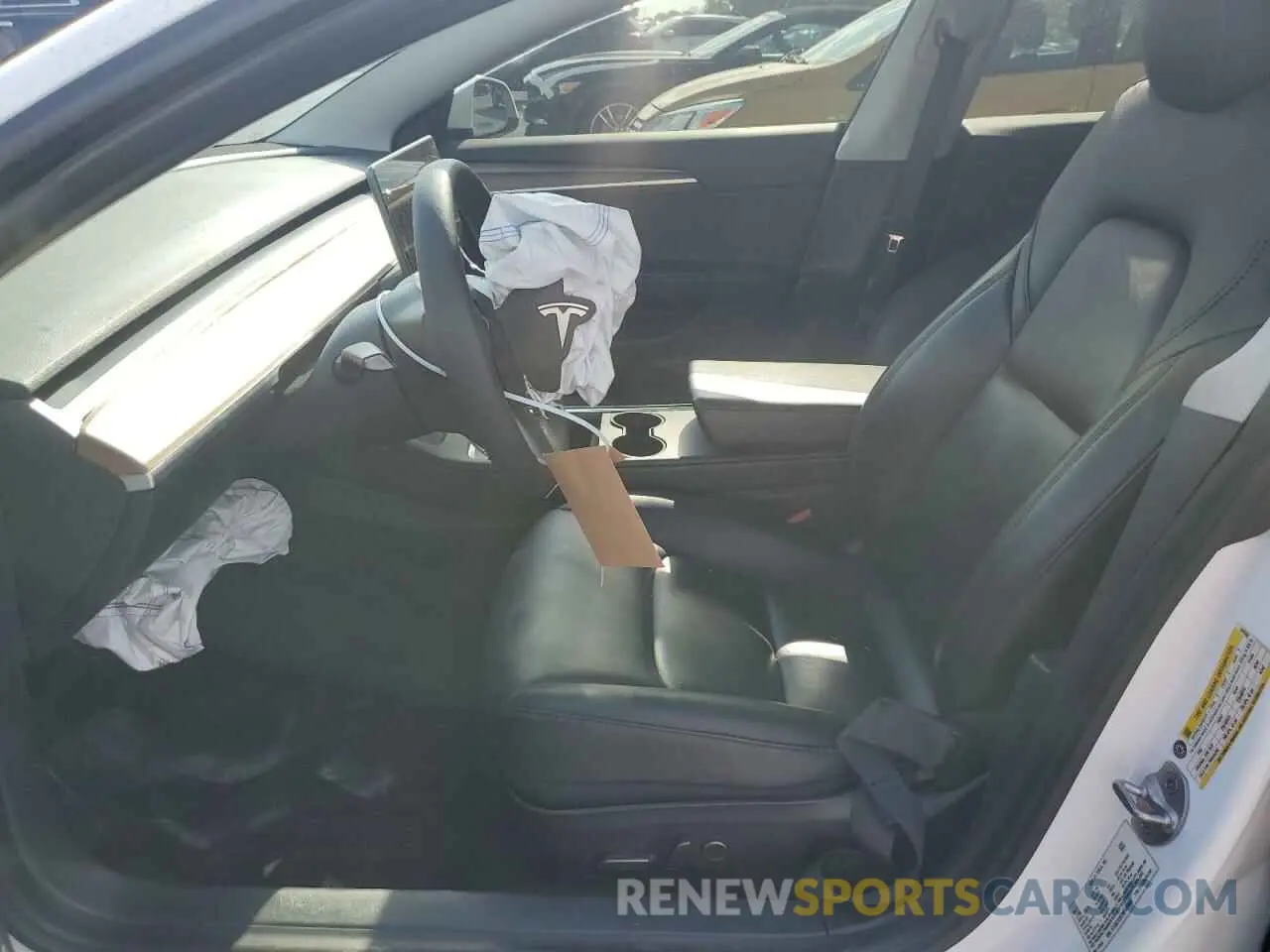 7 Photograph of a damaged car 5YJ3E1EB7MF049668 TESLA MODEL 3 2021