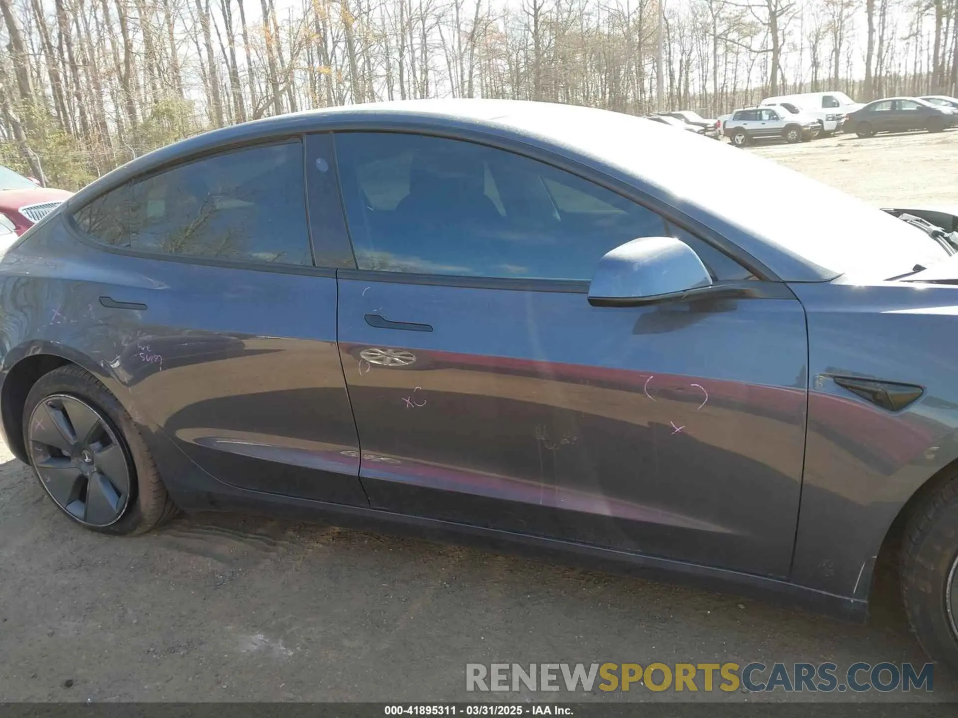 13 Фотография поврежденного автомобиля 5YJ3E1EB7MF050917 TESLA MODEL 3 2021