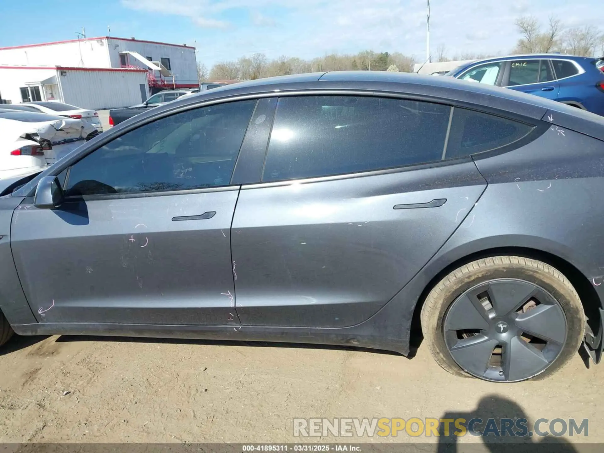 14 Фотография поврежденного автомобиля 5YJ3E1EB7MF050917 TESLA MODEL 3 2021