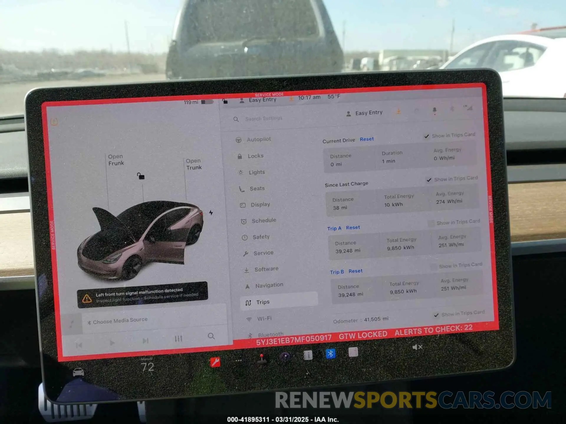 7 Фотография поврежденного автомобиля 5YJ3E1EB7MF050917 TESLA MODEL 3 2021