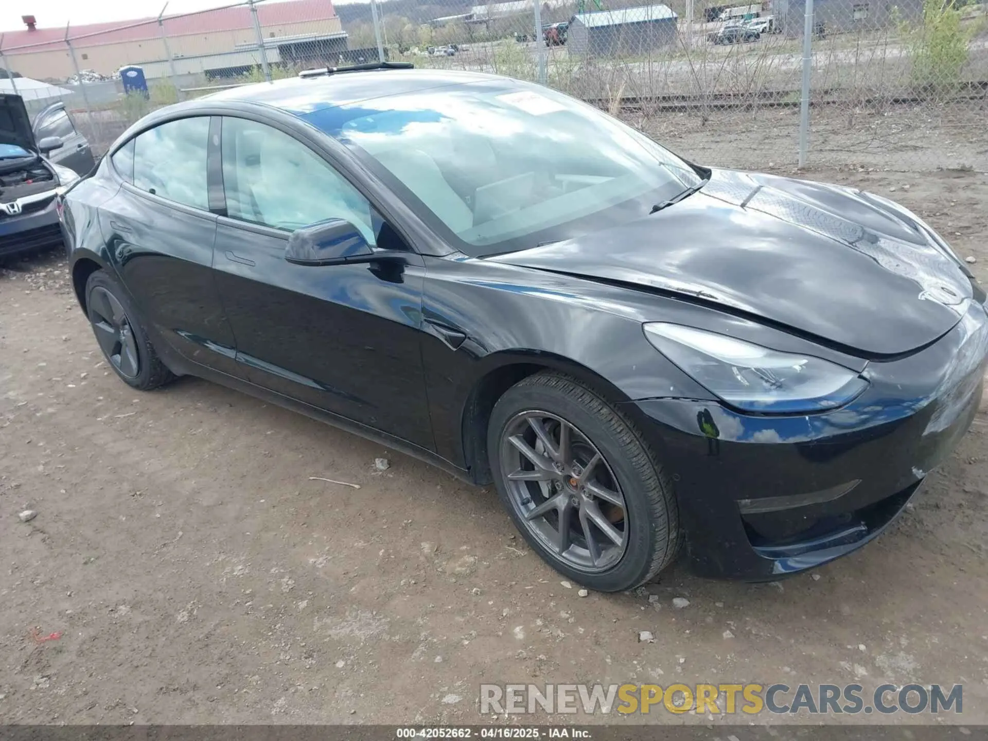 1 Photograph of a damaged car 5YJ3E1EB7MF052988 TESLA MODEL 3 2021