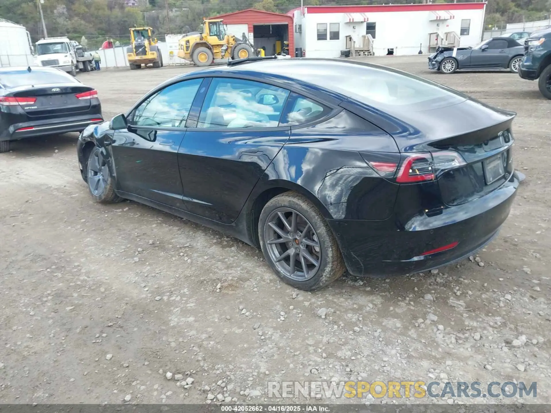 3 Photograph of a damaged car 5YJ3E1EB7MF052988 TESLA MODEL 3 2021