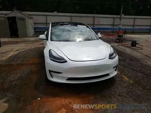 13 Фотография поврежденного автомобиля 5YJ3E1EB7MF055714 TESLA MODEL 3 2021