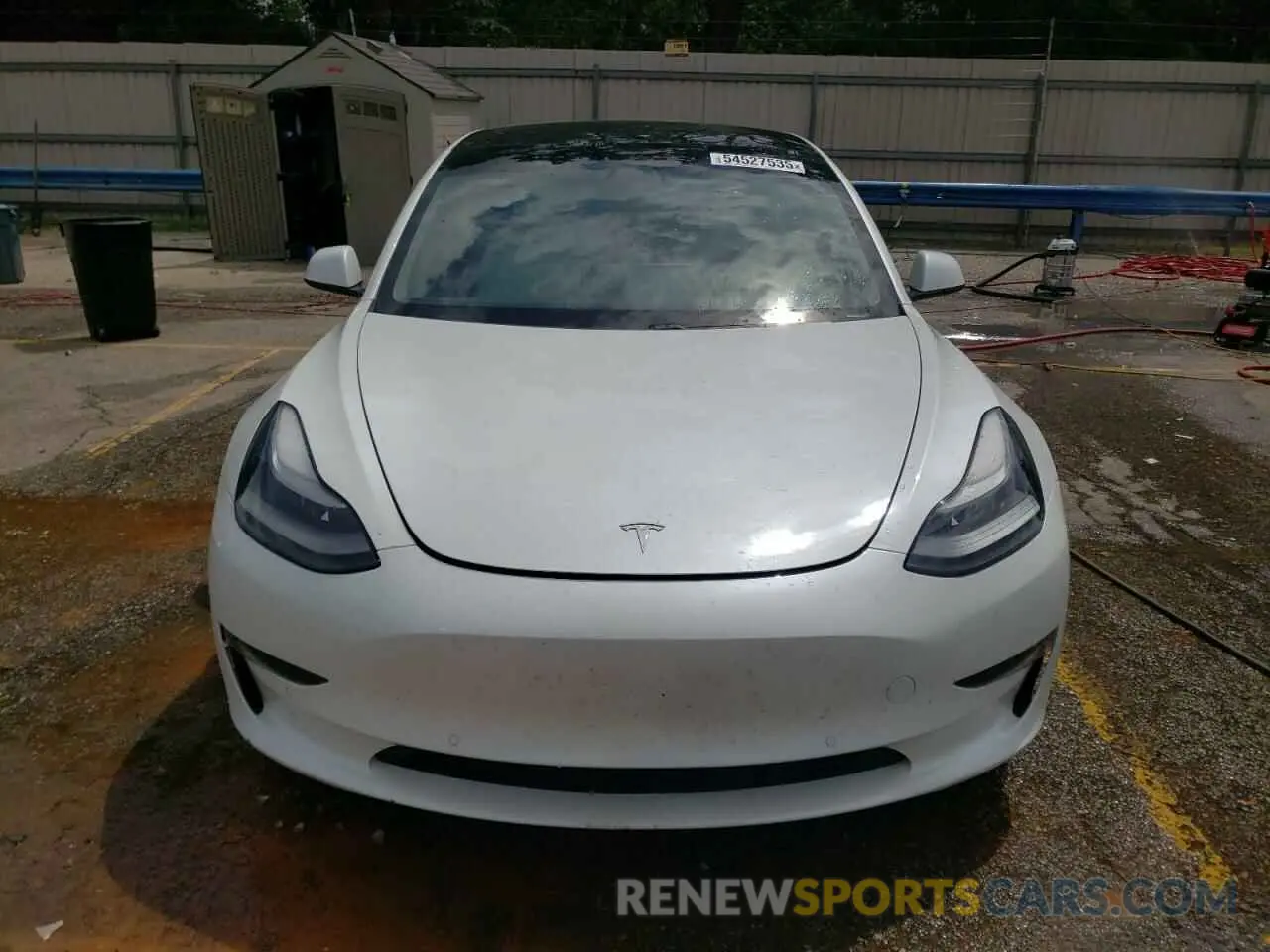 5 Фотография поврежденного автомобиля 5YJ3E1EB7MF055714 TESLA MODEL 3 2021