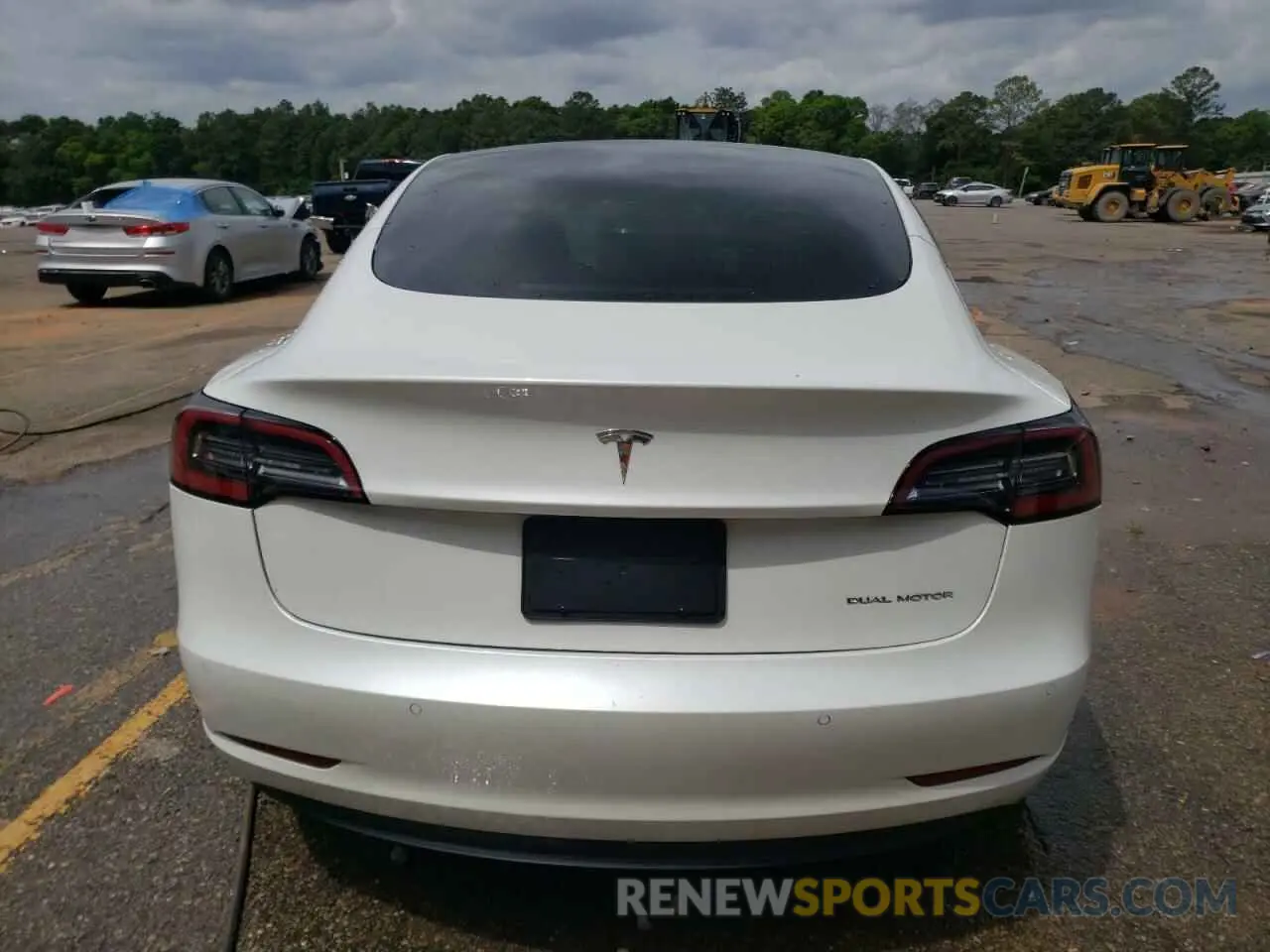 6 Фотография поврежденного автомобиля 5YJ3E1EB7MF055714 TESLA MODEL 3 2021