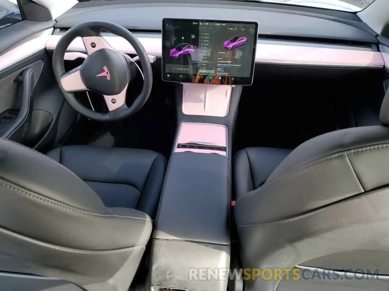 8 Фотография поврежденного автомобиля 5YJ3E1EB7MF060329 TESLA MODEL 3 2021