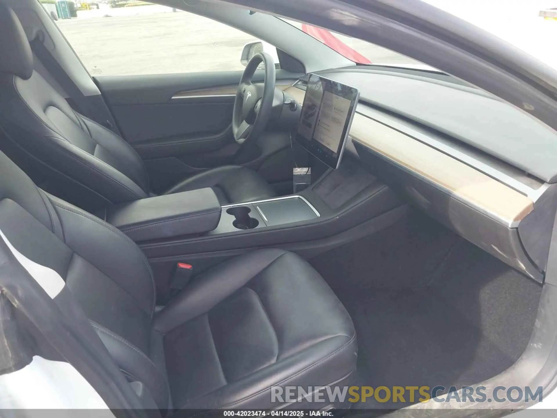 5 Фотография поврежденного автомобиля 5YJ3E1EB7MF089524 TESLA MODEL 3 2021