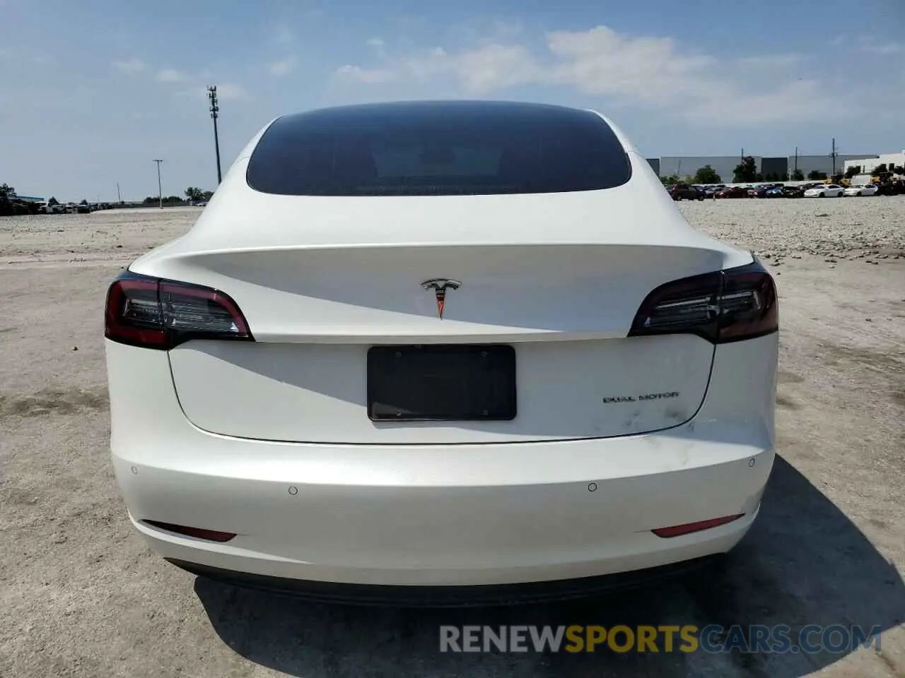 6 Фотография поврежденного автомобиля 5YJ3E1EB7MF093184 TESLA MODEL 3 2021