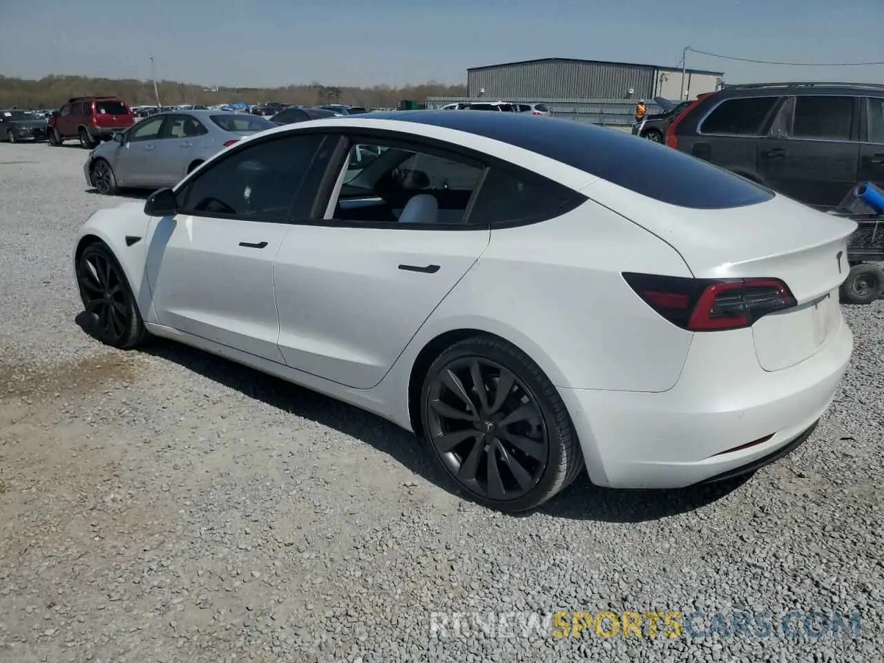 2 Фотография поврежденного автомобиля 5YJ3E1EB7MF849953 TESLA MODEL 3 2021