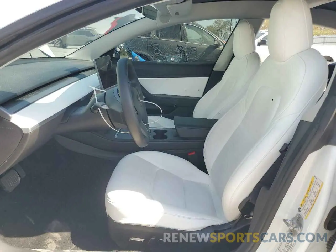7 Фотография поврежденного автомобиля 5YJ3E1EB7MF849953 TESLA MODEL 3 2021
